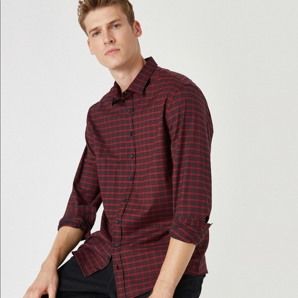 Other - 🩵100% Cotton Slimfit Flannel Shirt